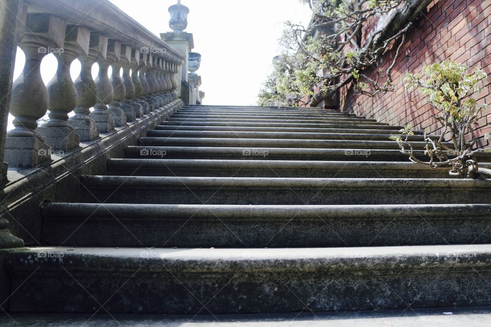 Low angle view of staircases