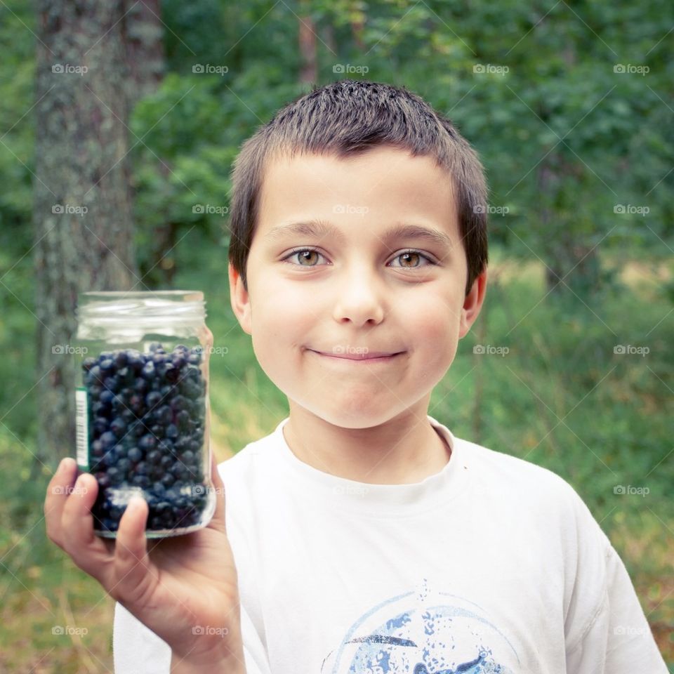 Go blueberry picking
