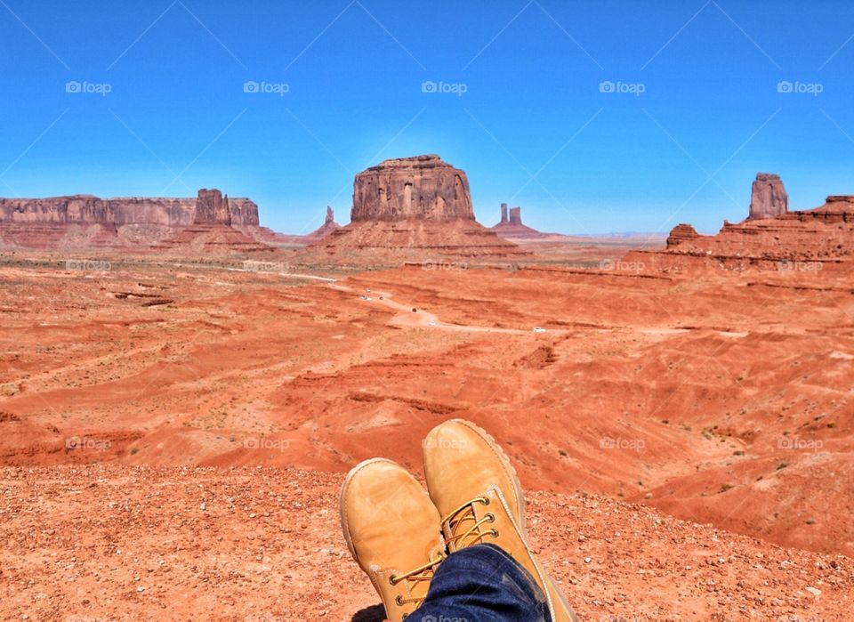 John Wayne Point at Monument Valley, Utah