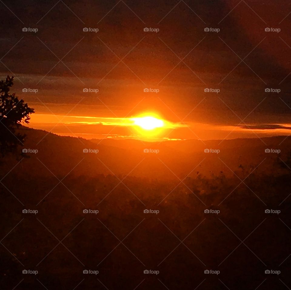 Sunset in Jose basin 🌅 