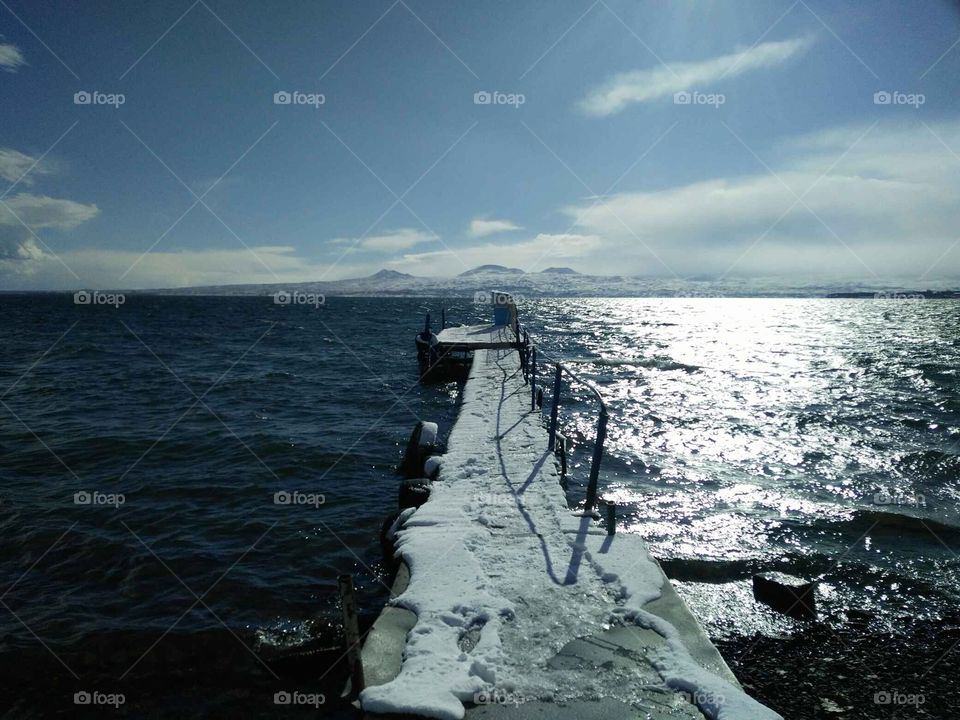 Dock at Sevan Lake