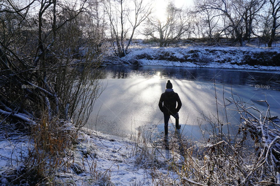 Testing the ice...