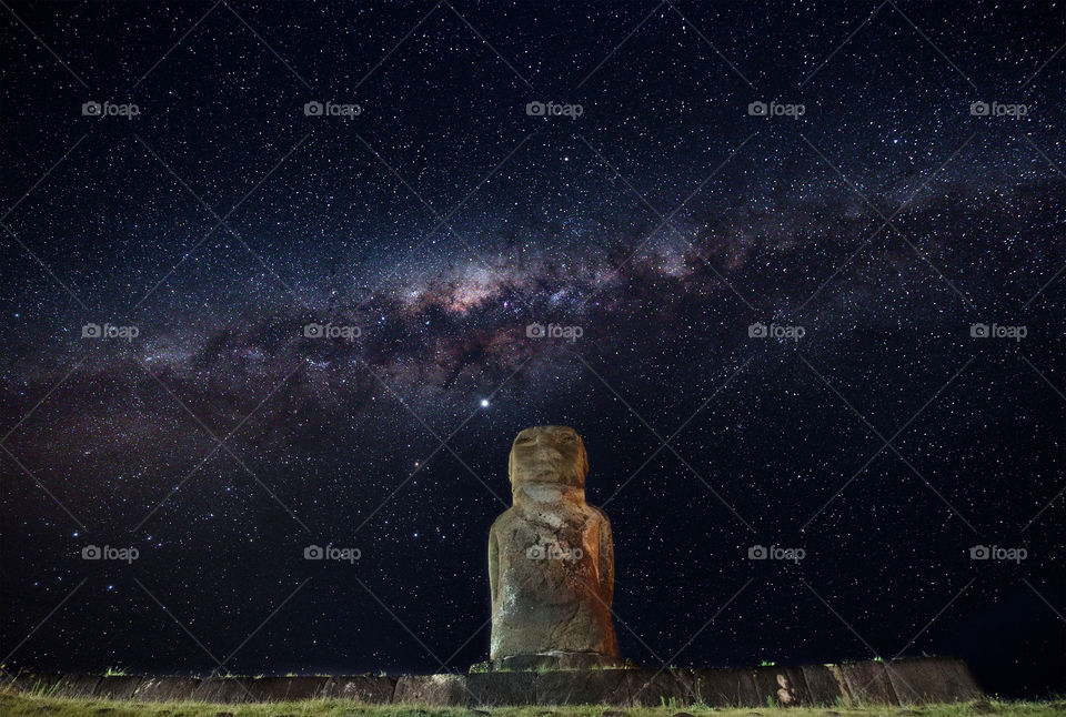 Milky Way in Rapa Nui