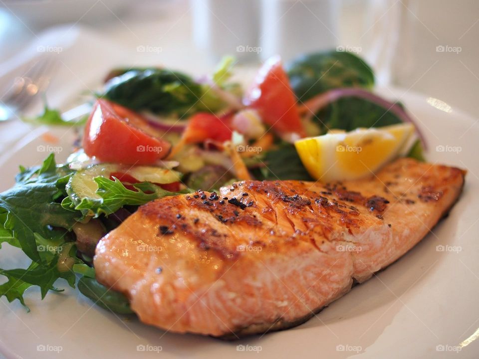Grilled Salmon 