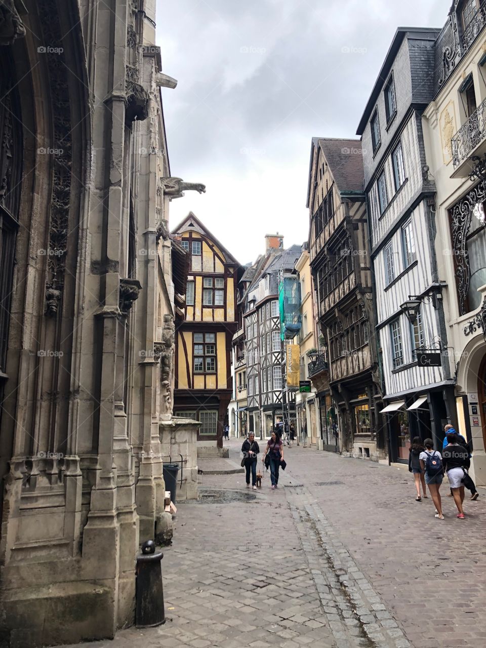 Rouen side street