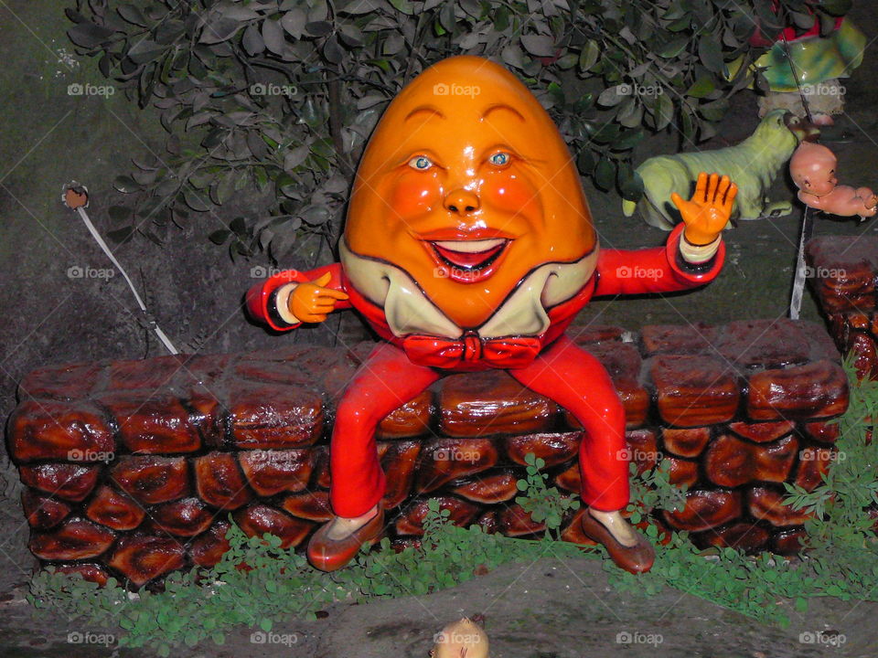 Ceramic story book characters