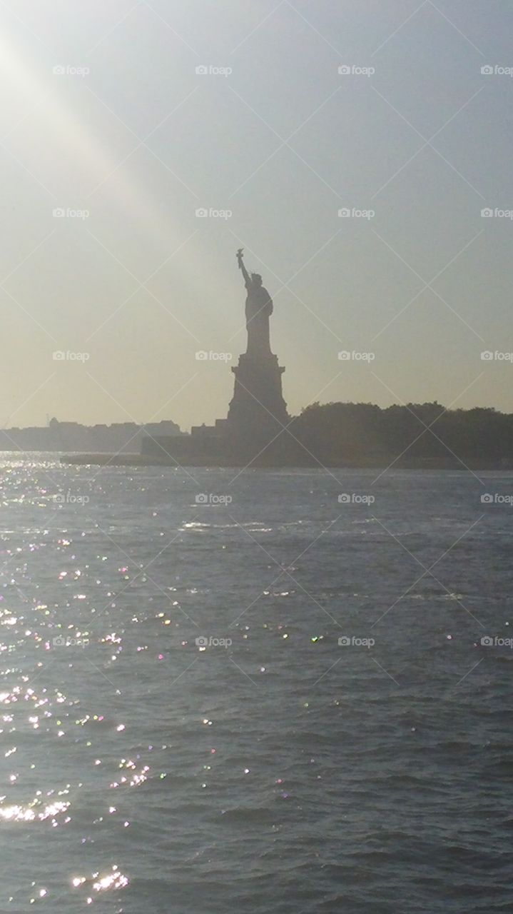 Stature of The Lady of Liberty