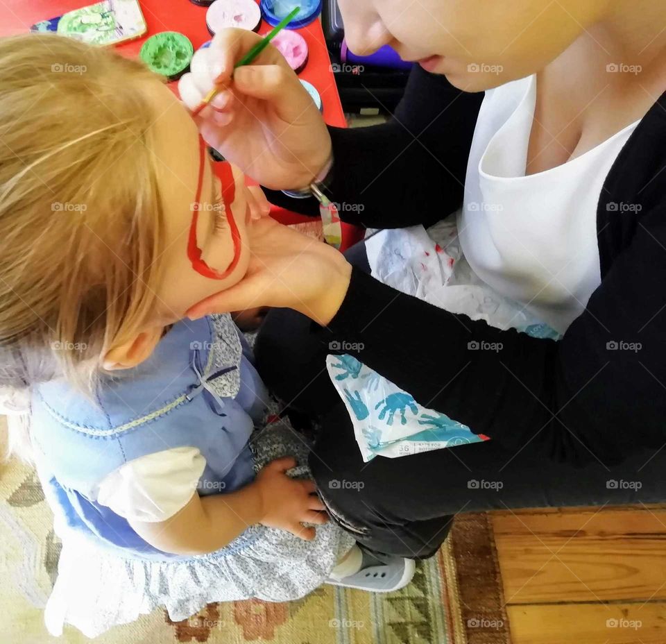 Being creative with kids