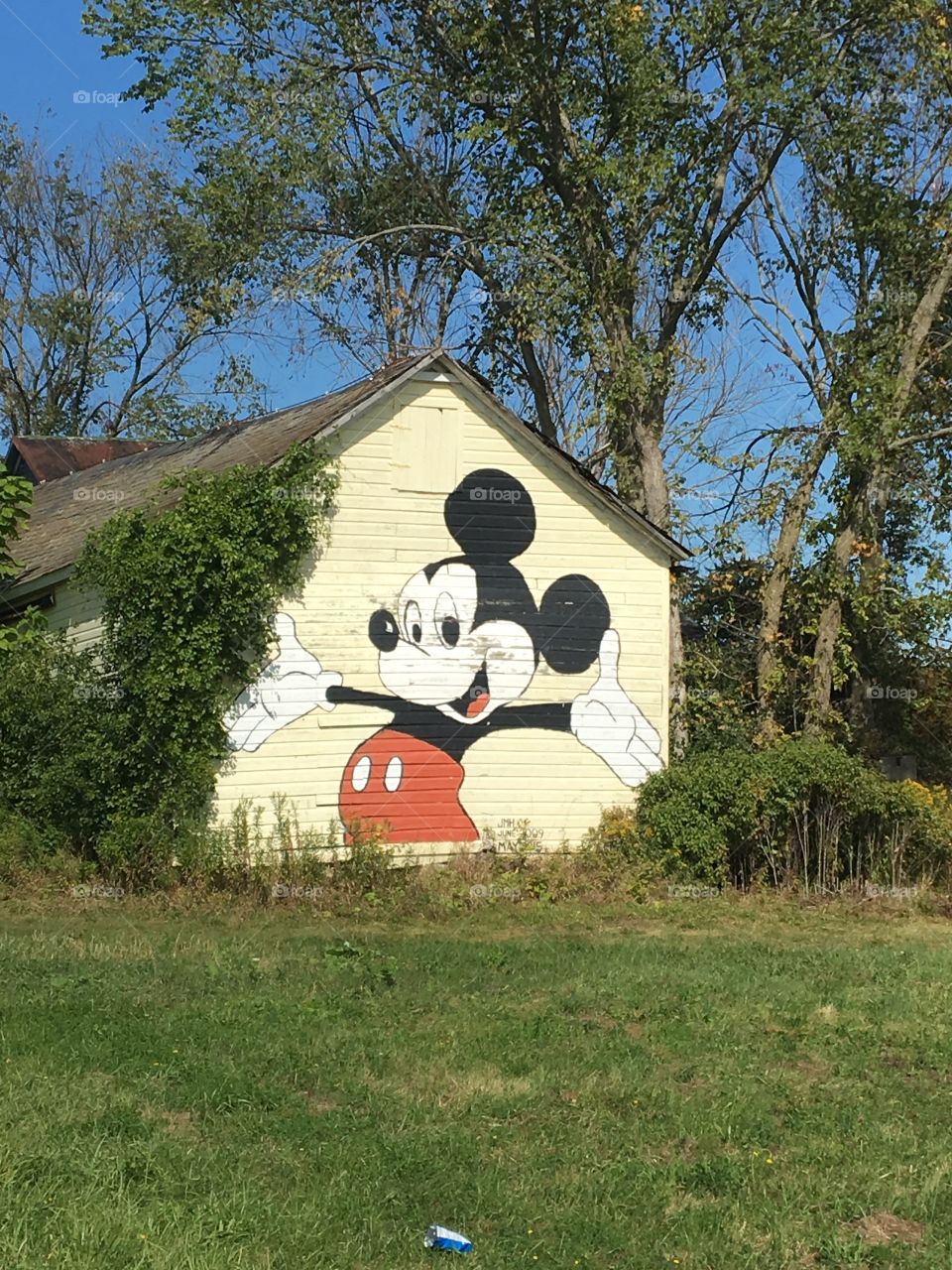 Mickey Barn 