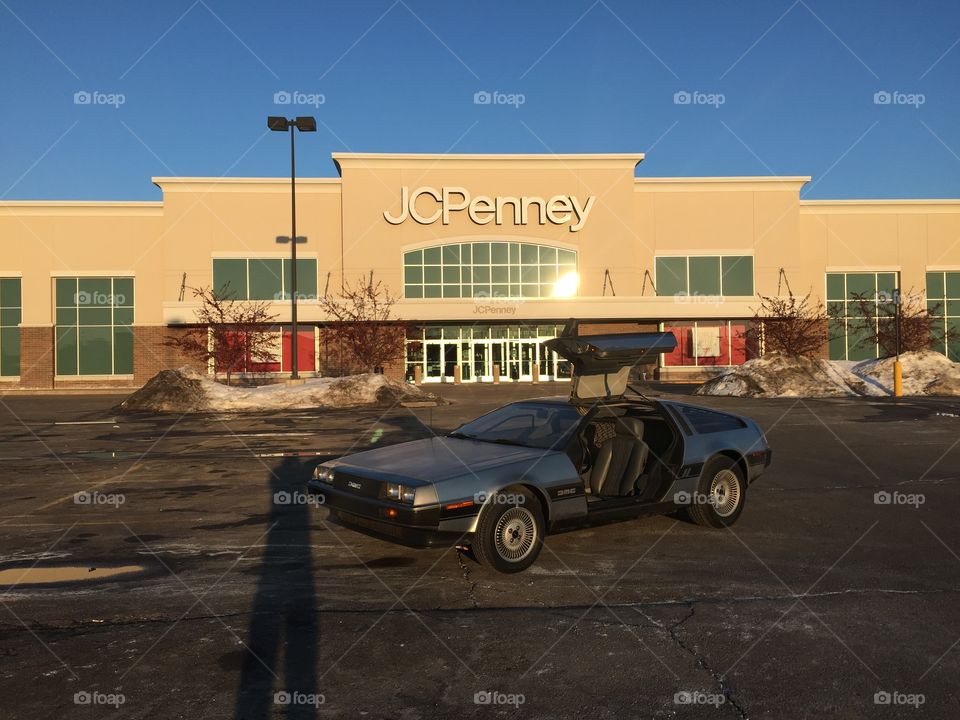 DeLorean at JCPenny