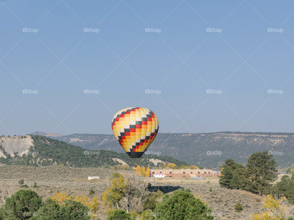 Hot air balloon 