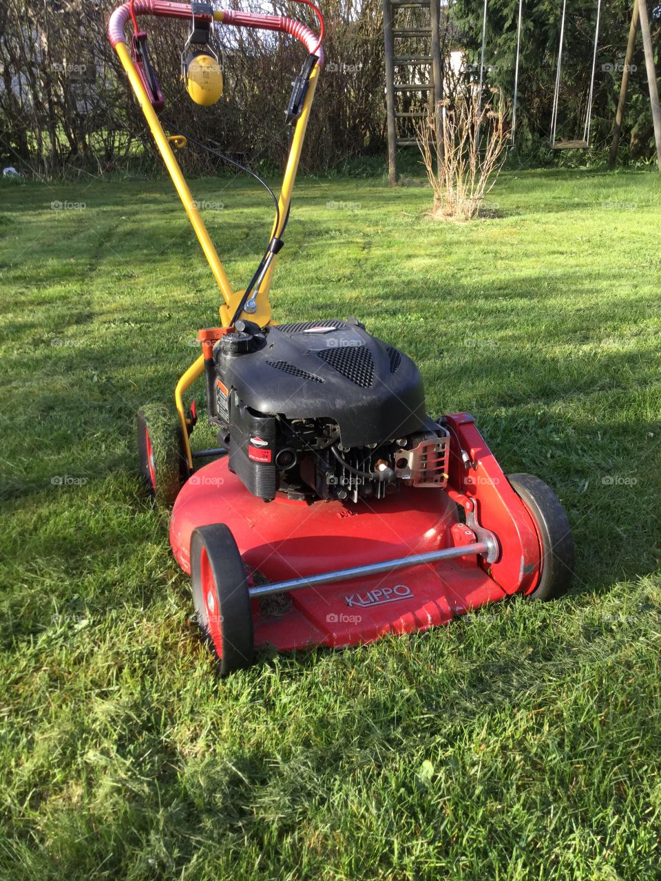Time to cut the lawn for the first time this year.