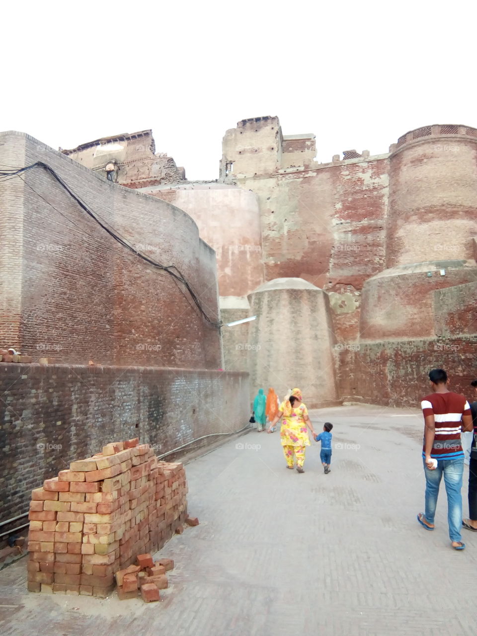 an ancient fort of Bathinda city- a monument protected by Govt Of India.