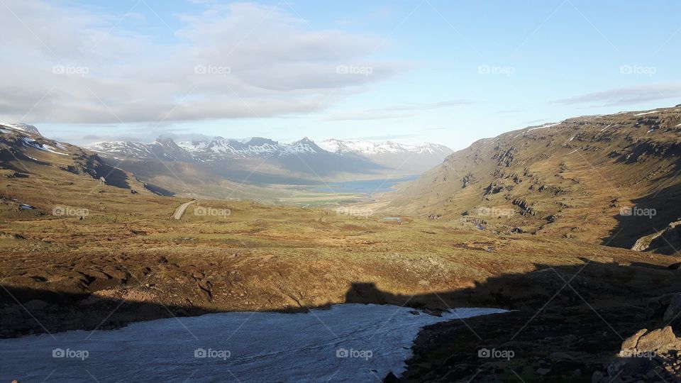 Iceland mountains