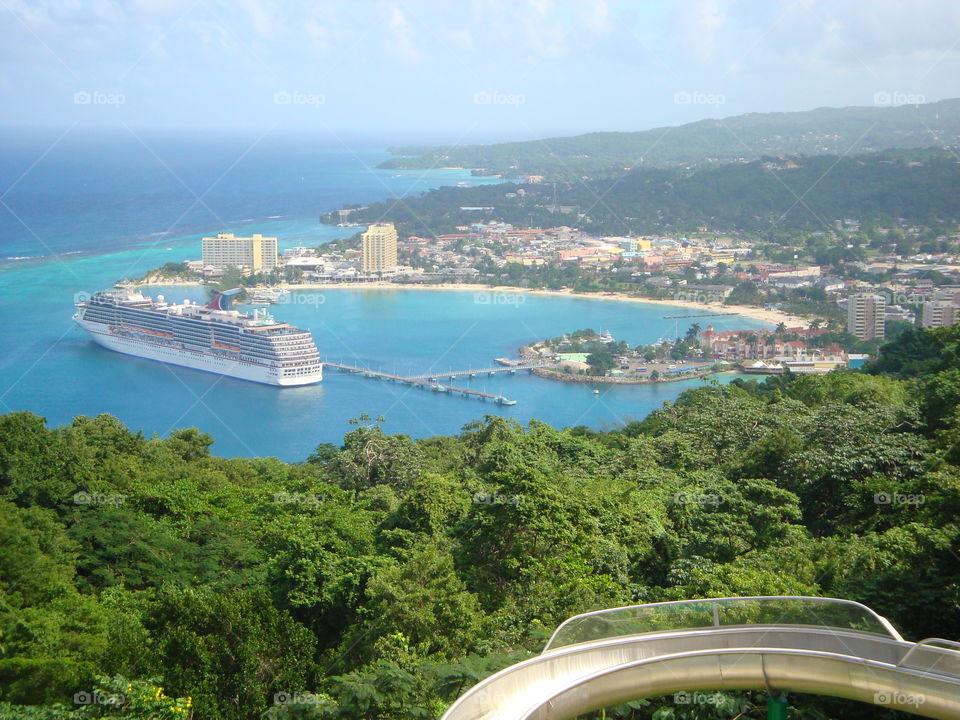 Caribbean cruise on the Carnival Legend. Stop at Jamaica Ocho Rios 