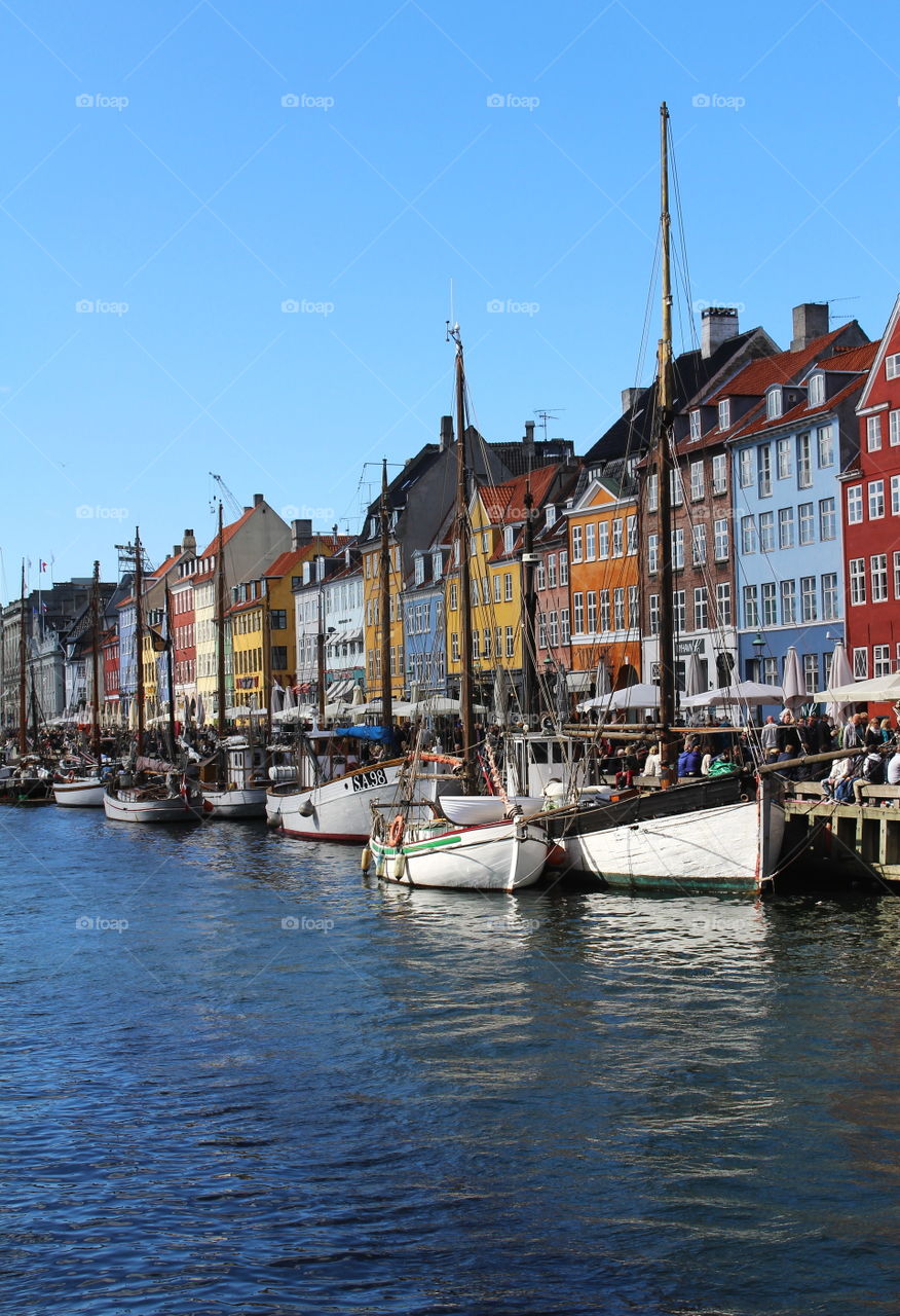 Nyhavn, Copenhagen. Nyhavn, Cooenhagen