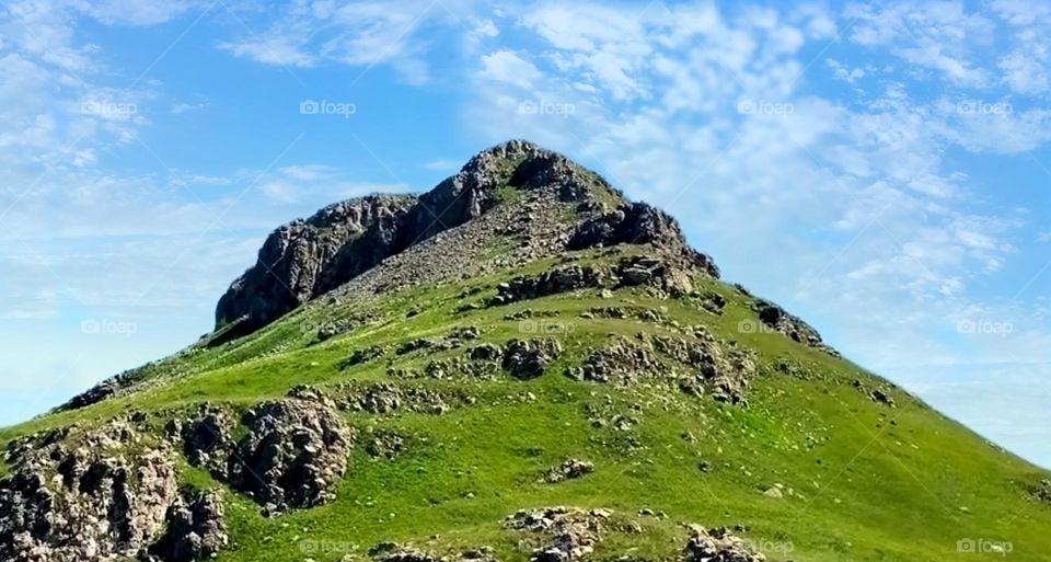 At the top of the mountains of Hartagyugh