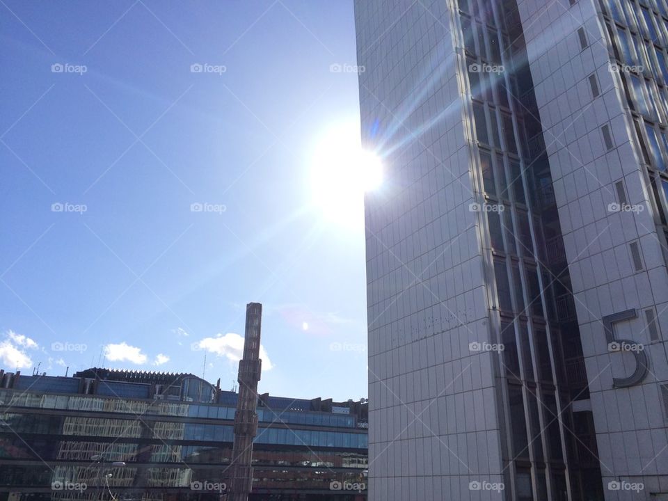 Stockholm sun