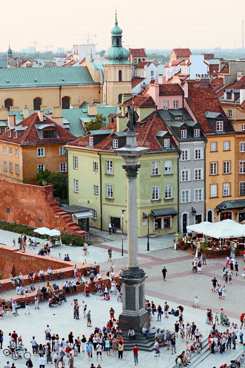 Warsaw old town 