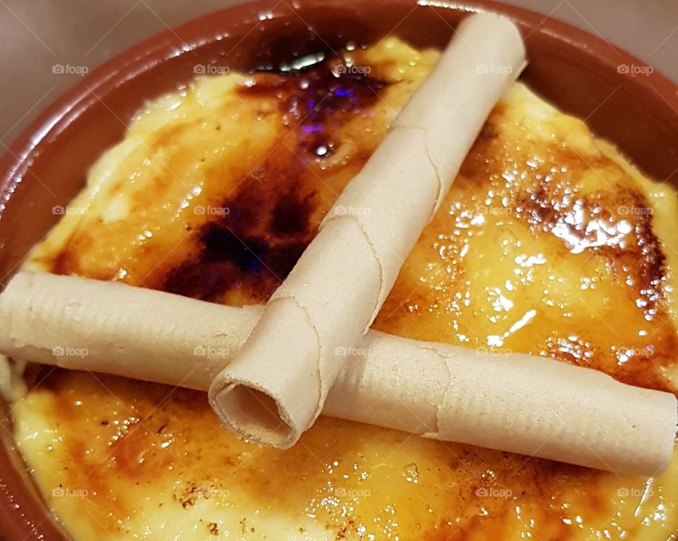 Catalan cream