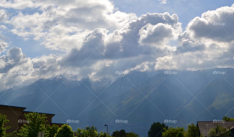Mountains And Clouds
