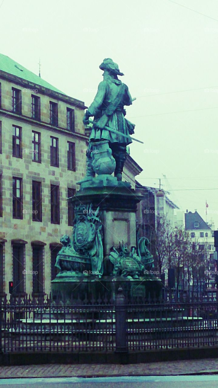 Copenhagen statue