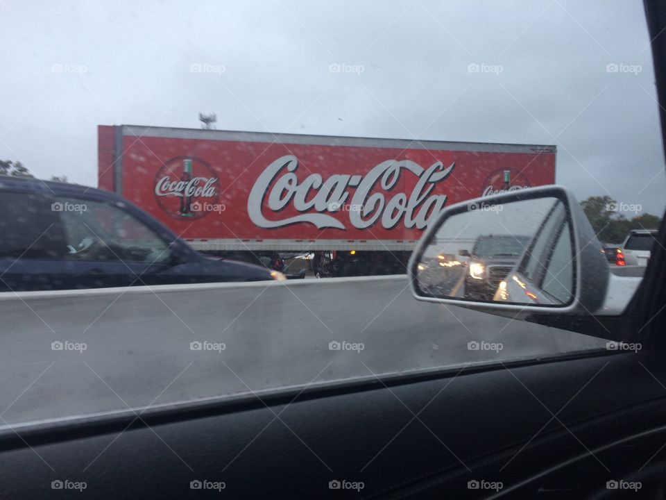 Coke truck accident 