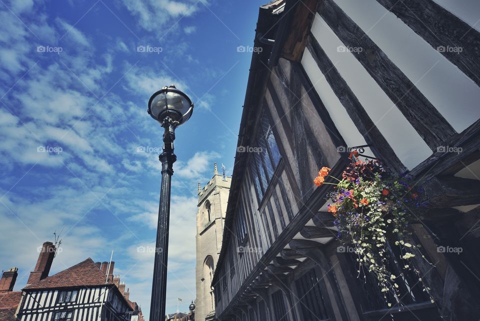 Old houses. Stratford upon Avon