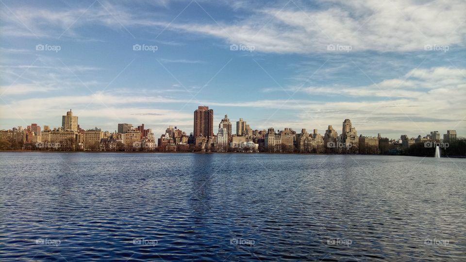 Jacqueline Kennedy Onassis Reservoir, Manhattan New York City. Tourist attractions.