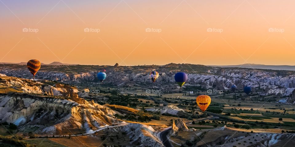 Tarde de globos aerostáticos