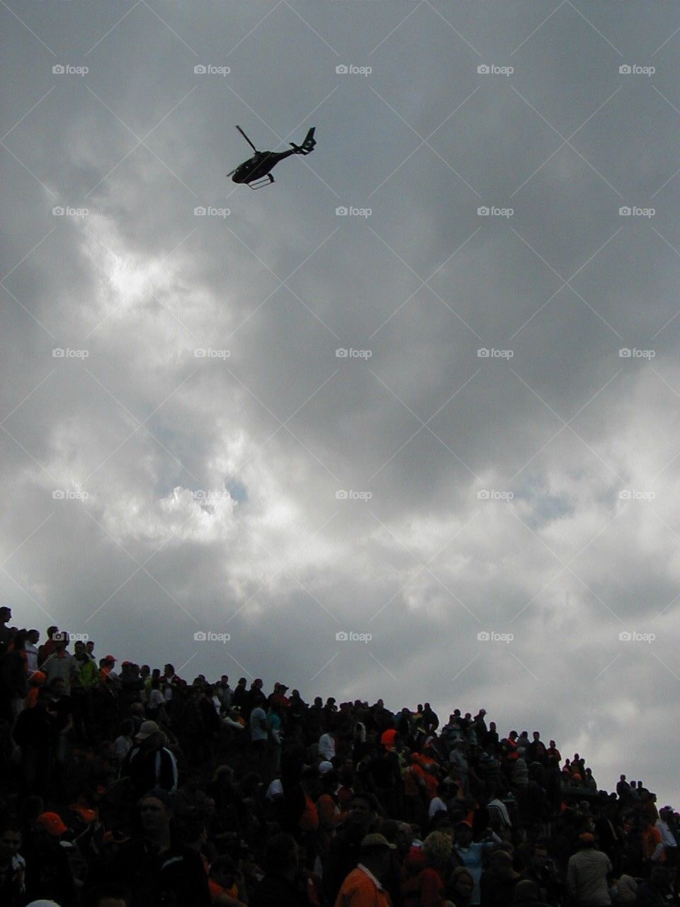 Over-Crowded Helicopter.