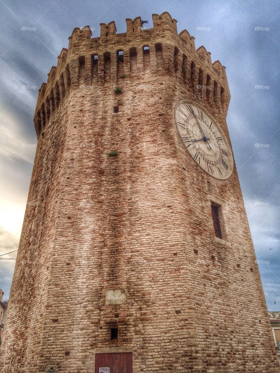 Gualtieri's tower view, San Benedetto del Tronto,Italy