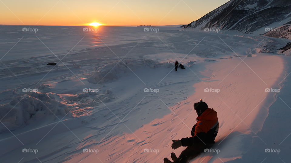 Sunrise, Antarctica