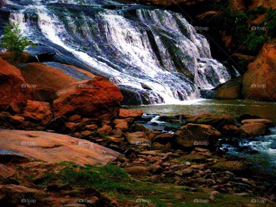 Waterfall on the Reedy River