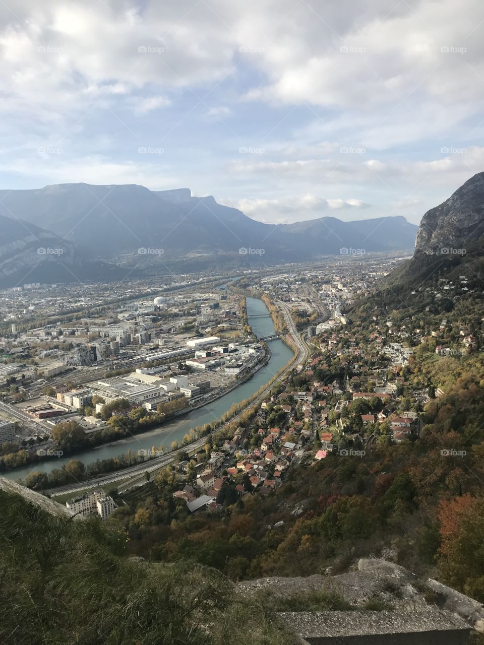 Beautifull view Grenoble