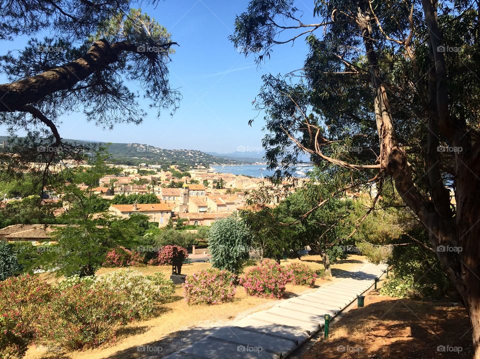 Overlook of Saint Tropez