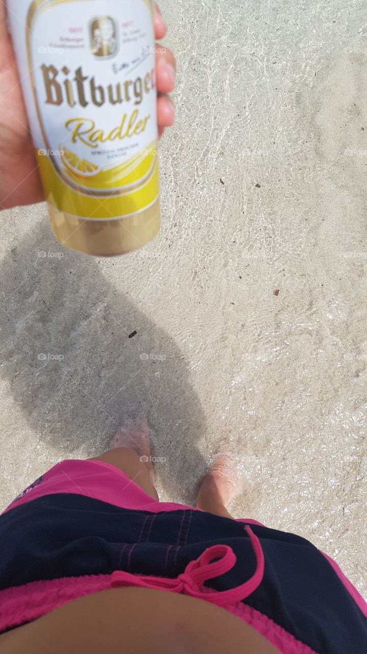 sand in my toes