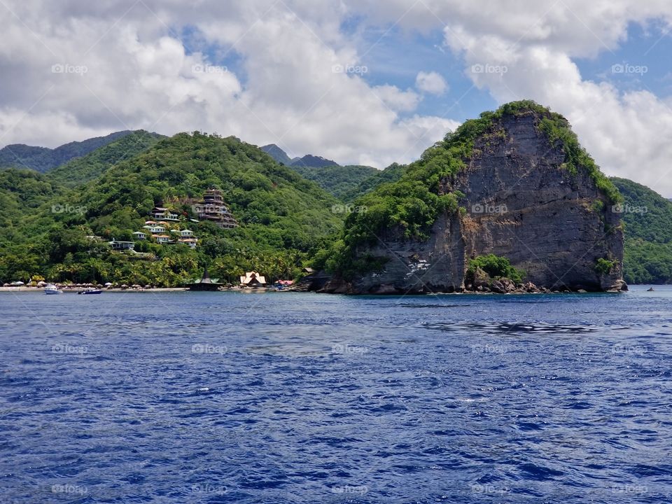Some coastal view of beautiful St Lucia🌴