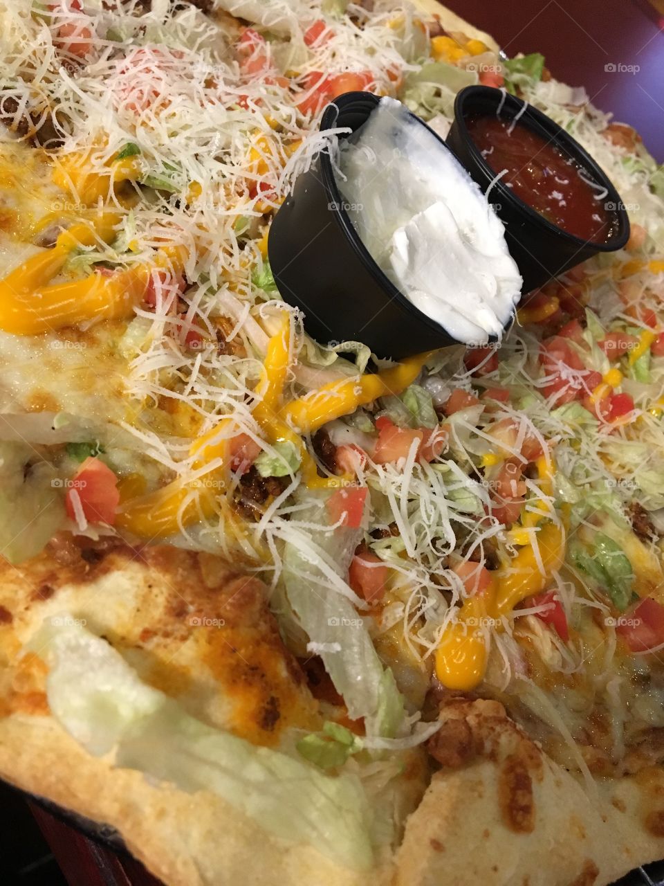 Taco Pizza