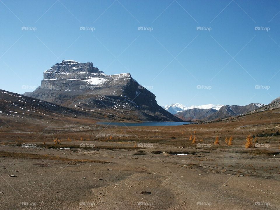 Upper Lake in the Mountains