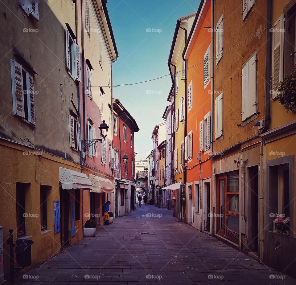 Trieste old street