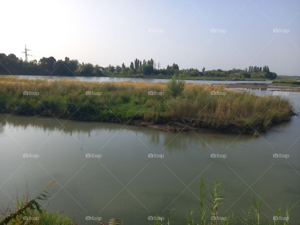 island in the river,