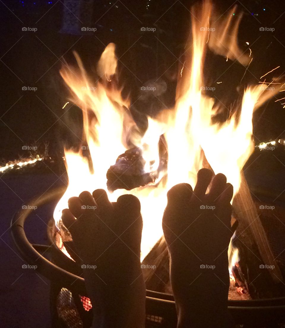 Feet on Fire 