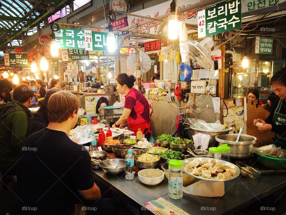 A day in Gwangjang market