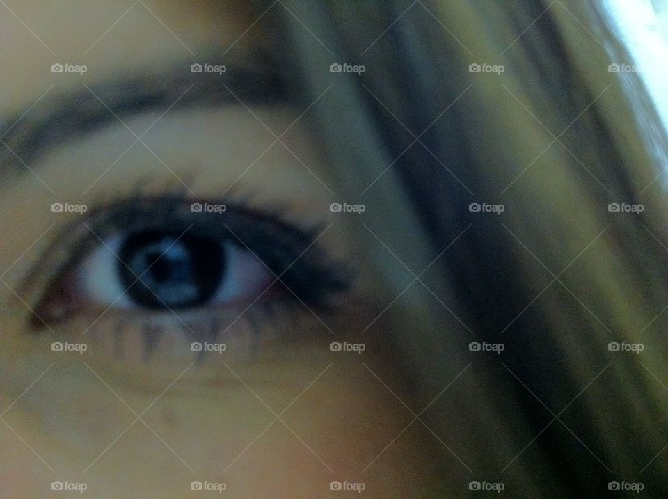 Windows of soul.. My big eyes.