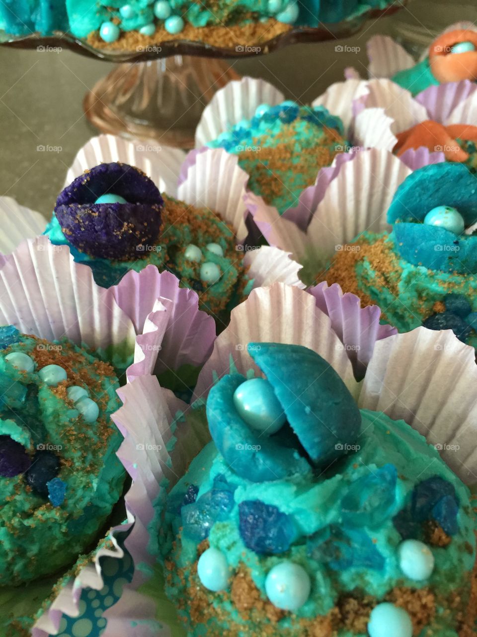 Cupcakes fit for a Mermaid
