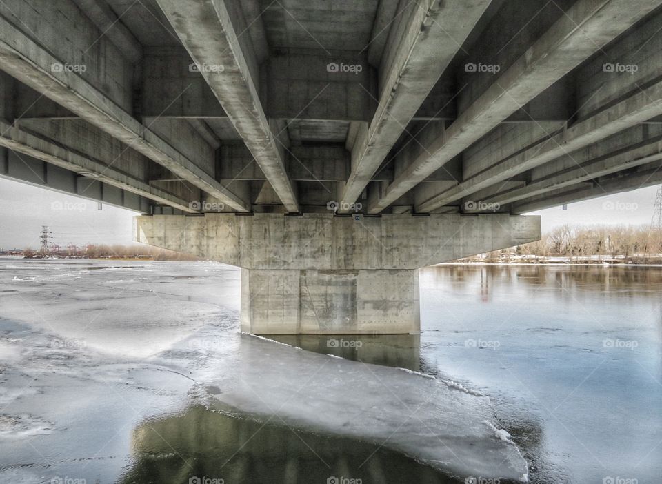 Under the bridge