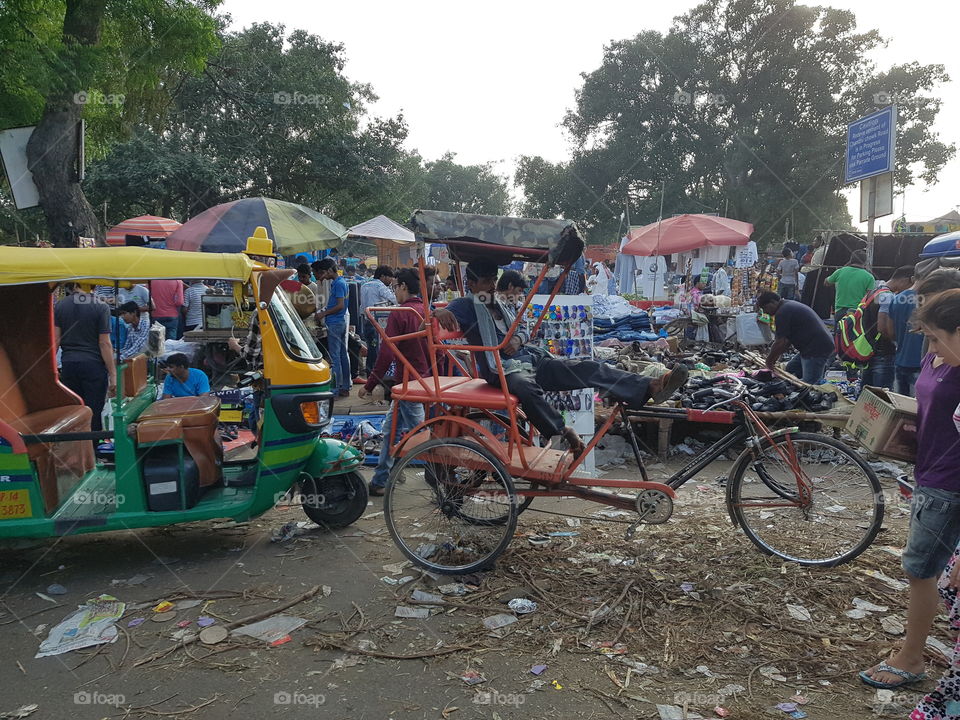 old market at delhi