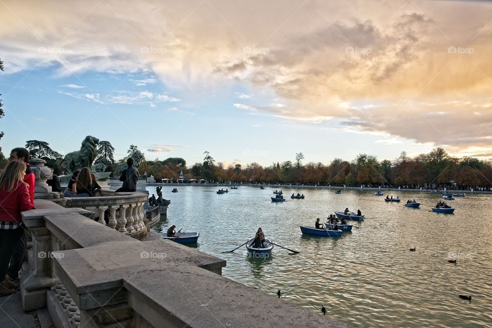 El Retiro Pond
