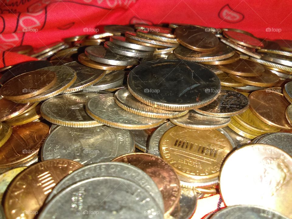 saving coins